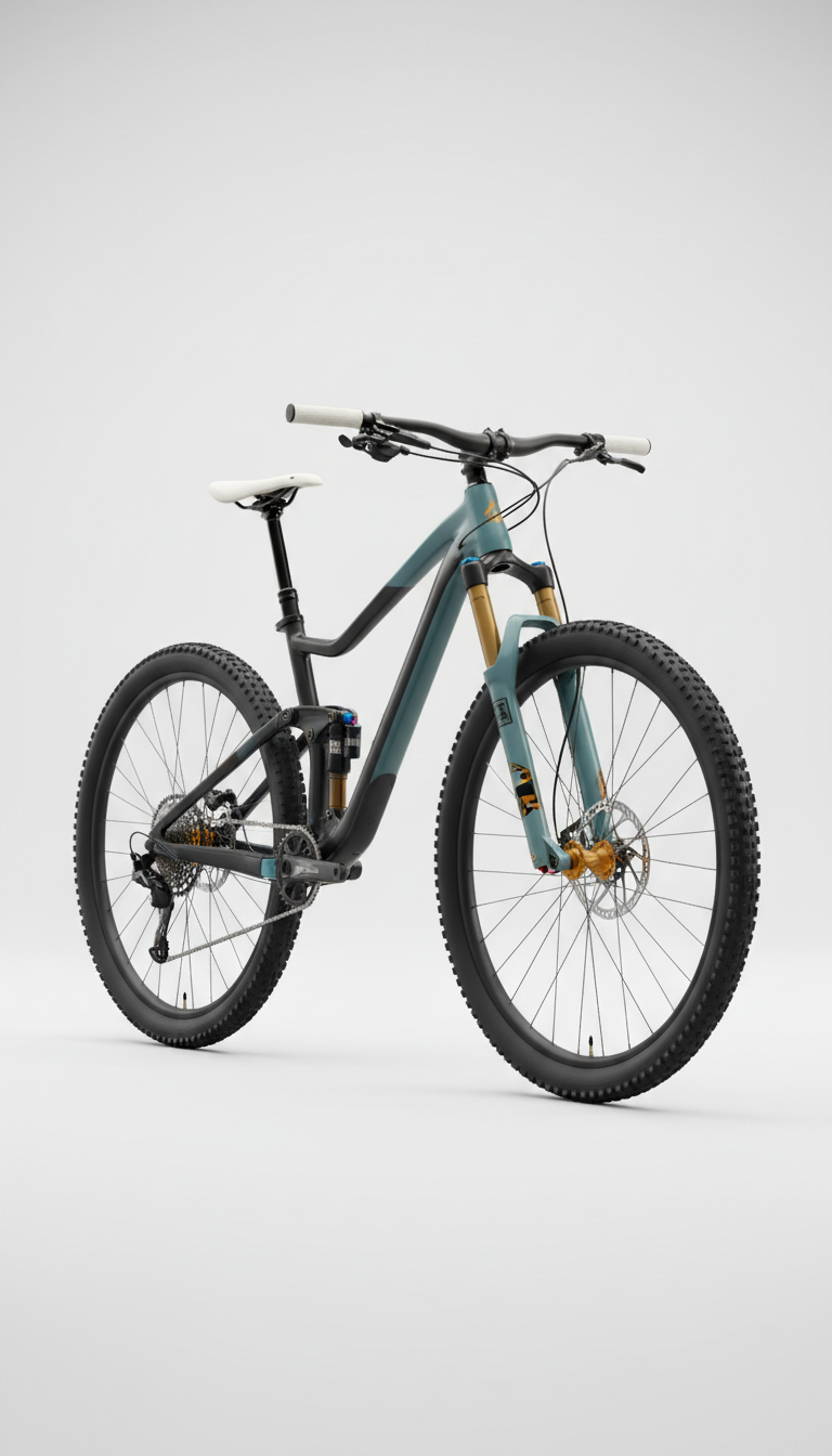 Full-Suspension Trail Mountain Bike